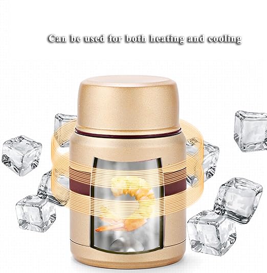 BA Vacuum Food Flask 500ML-Gold HMBA137 - Red Rhino