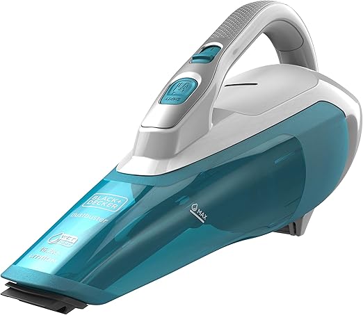 BLACK+DECKER WDA315J-B5 9.5V Handheld Vacuum Cleaner, 2-in-1 Wet & Dry Cleaning, Dust Buster