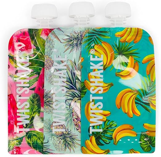 TWISTSHAKE 3x Squeeze Bag 220ml Fruit- 78615
