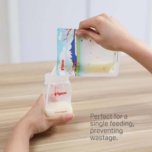 Pigeon Baby Holidays Breastmilk Storage Bags - 25Pack 120ml