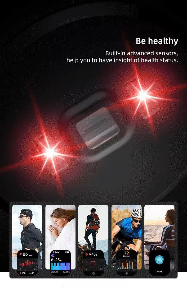 AceFit Sports Pro Smart Watch - Red Rhino