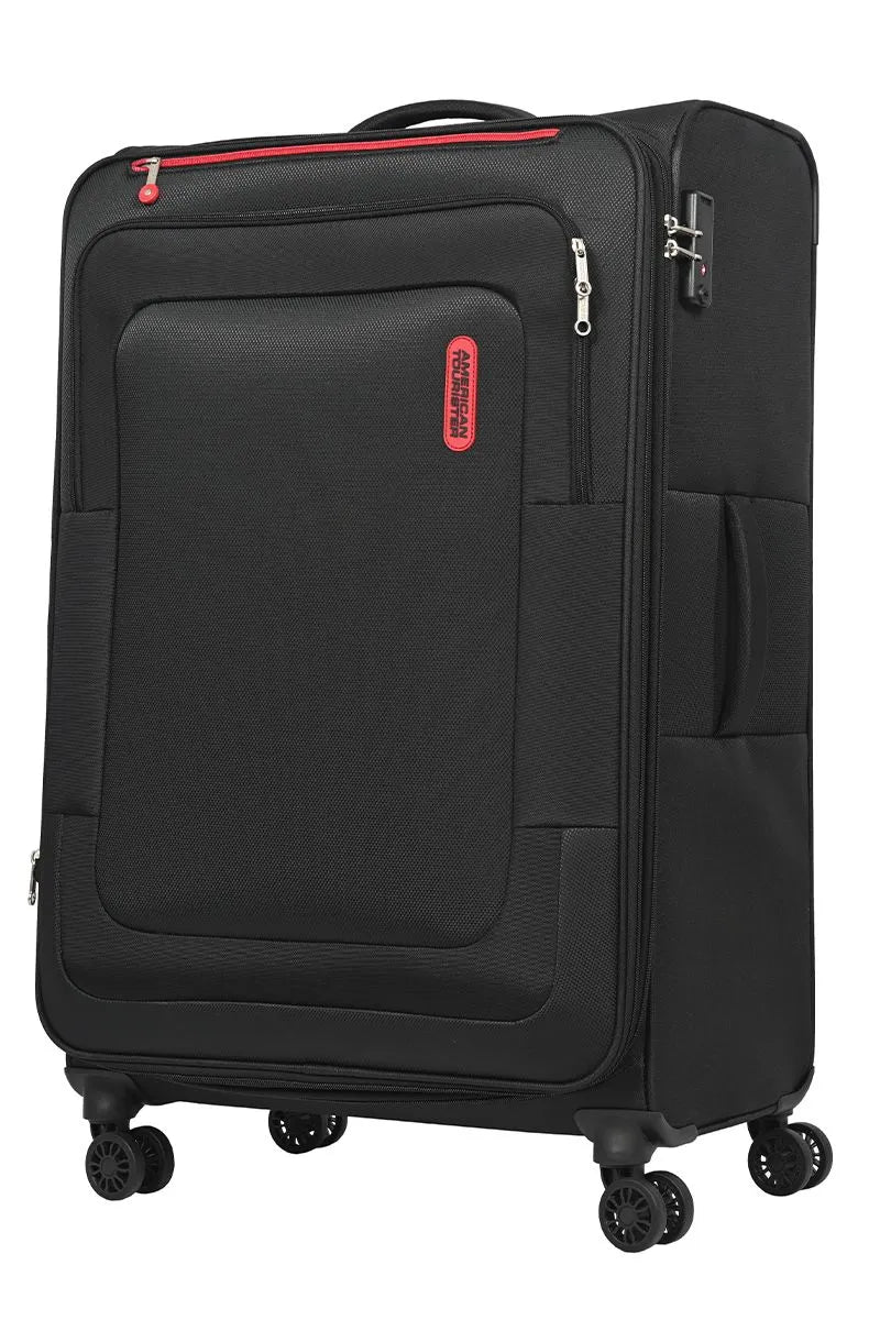 American Tourister Duncan Spinner 83 cm — Black Large Suitcase