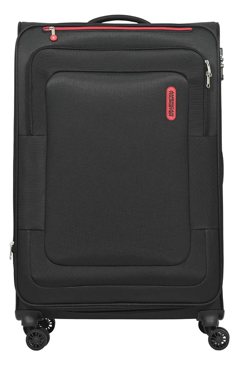 American Tourister Duncan Spinner 83 cm — Black Large Suitcase