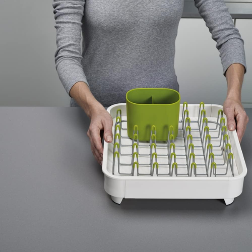 Joseph Joseph Extend - Expandable Dish Rack White - Red Rhino
