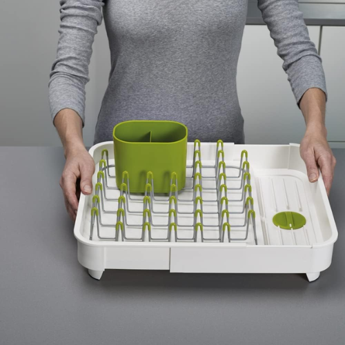 Joseph Joseph Extend - Expandable Dish Rack White - Red Rhino