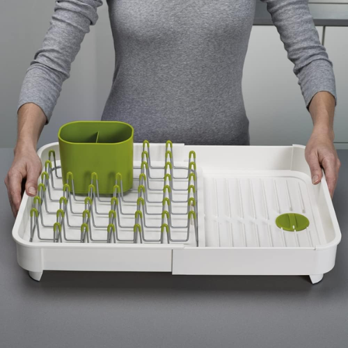 Joseph Joseph Extend - Expandable Dish Rack White - Red Rhino