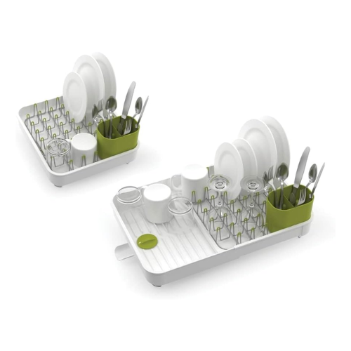 Joseph Joseph Extend - Expandable Dish Rack White - Red Rhino
