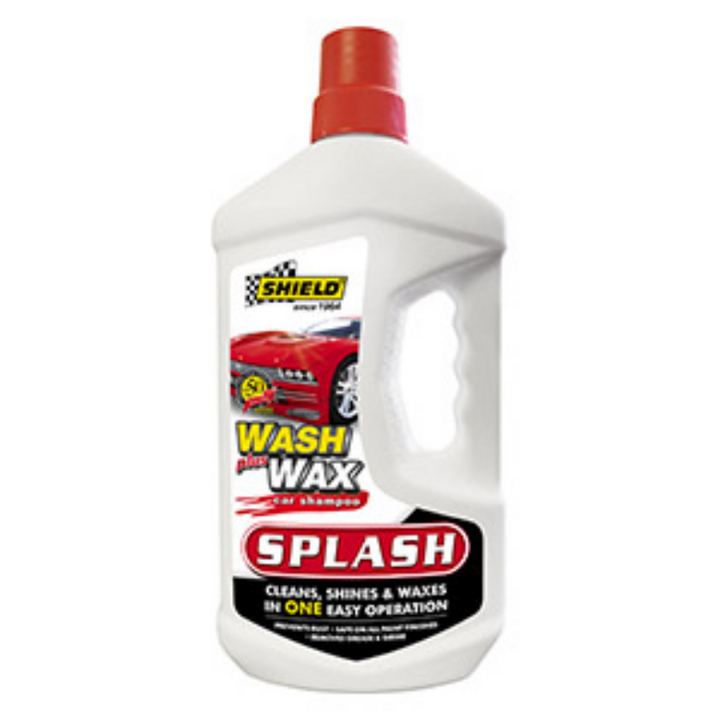 Shield Splash Car Shampoo Plus Wax