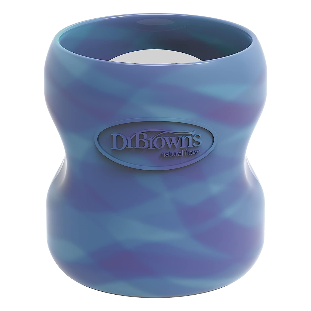 Dr. Brown's Wide-Neck 100% Silicone Baby Bottle Sleeve, Glow-in-The-Dark-AC208 - Red Rhino