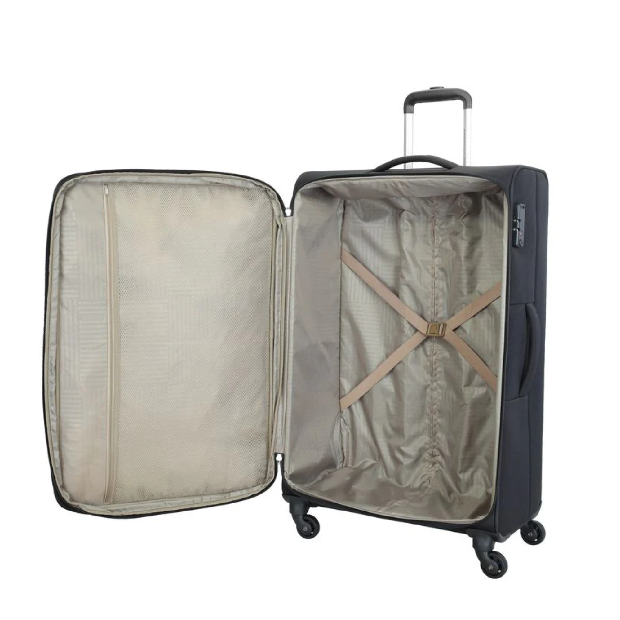 American Tourister Seville 69cm Expandable Medium Suitcase - Black