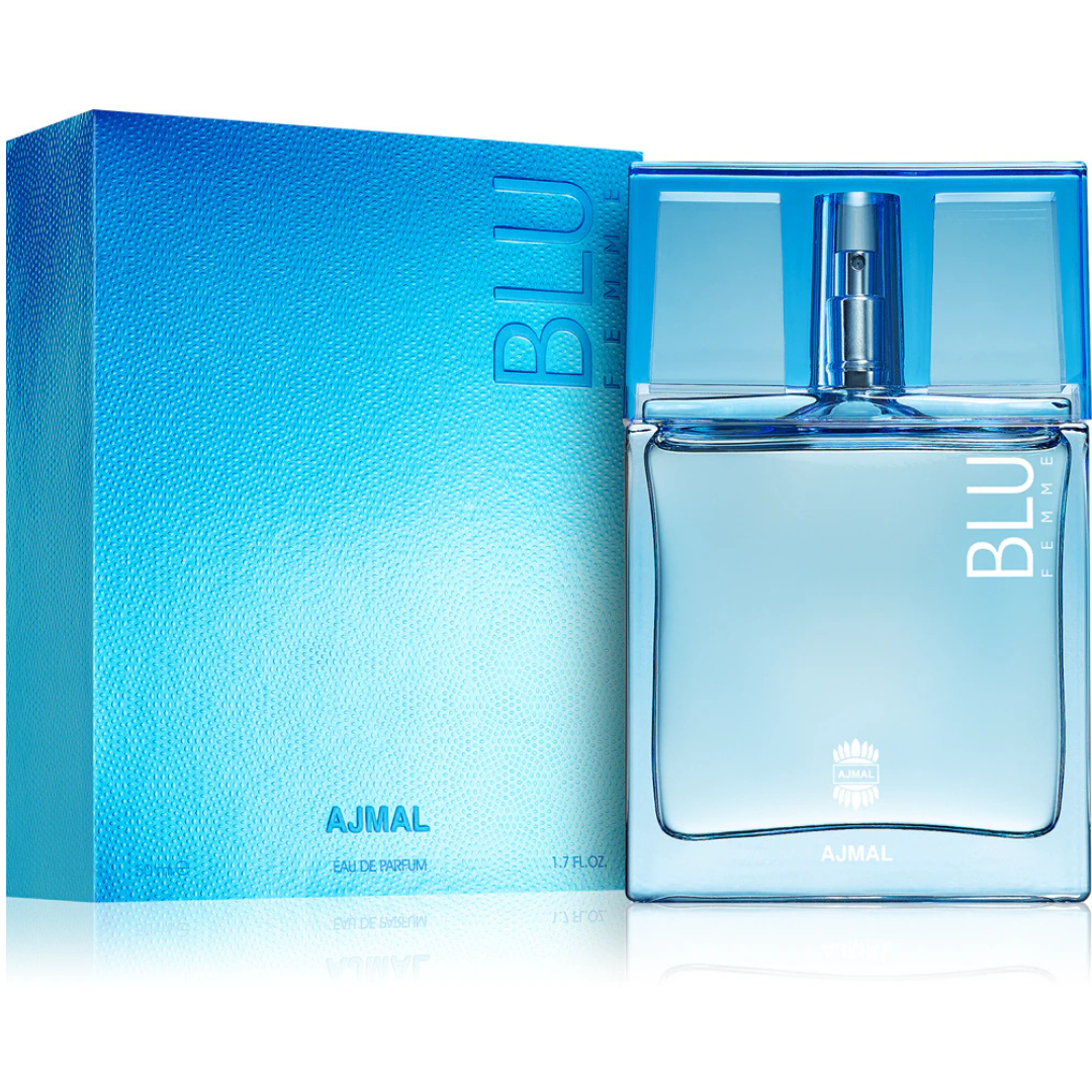 Ajmal Blu Femme Eau De Parfum 50Ml - Red Rhino