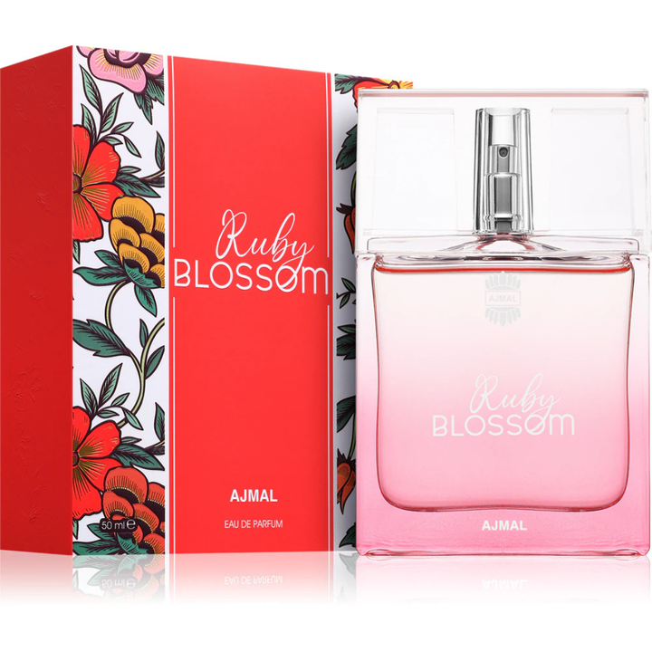 Ajmal Ruby Blossom Eau De Parfum 50Ml - Red Rhino