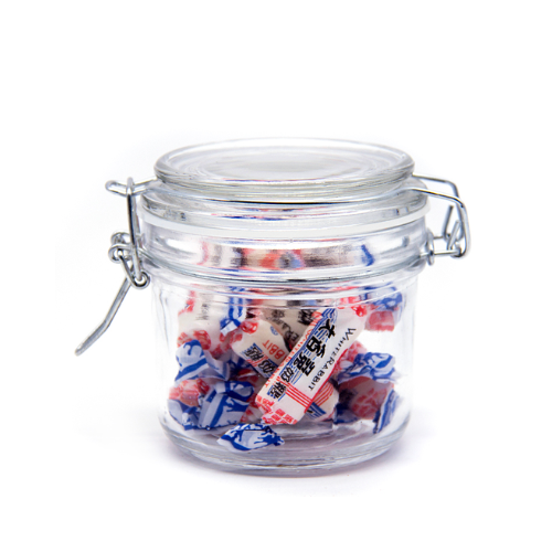 Bon Appetit Glass Jar with Air Tight Clamp Lid 4L - Red Rhino