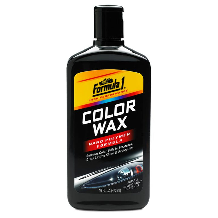 Fomular 1 Black Color Wax to Erase Car Scratches & Swirls -Restore & Protect Black Car Paint 16OZ 473ML-T001-615464 - Red Rhino