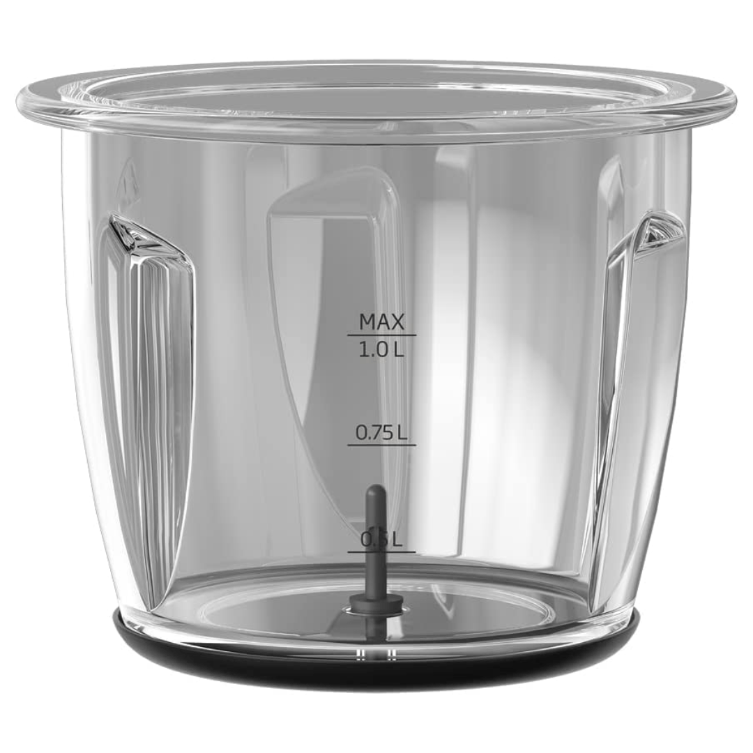 Beko Food Chopper, 400 W Motor, 1000 ml Glass Bowl - Red Rhino