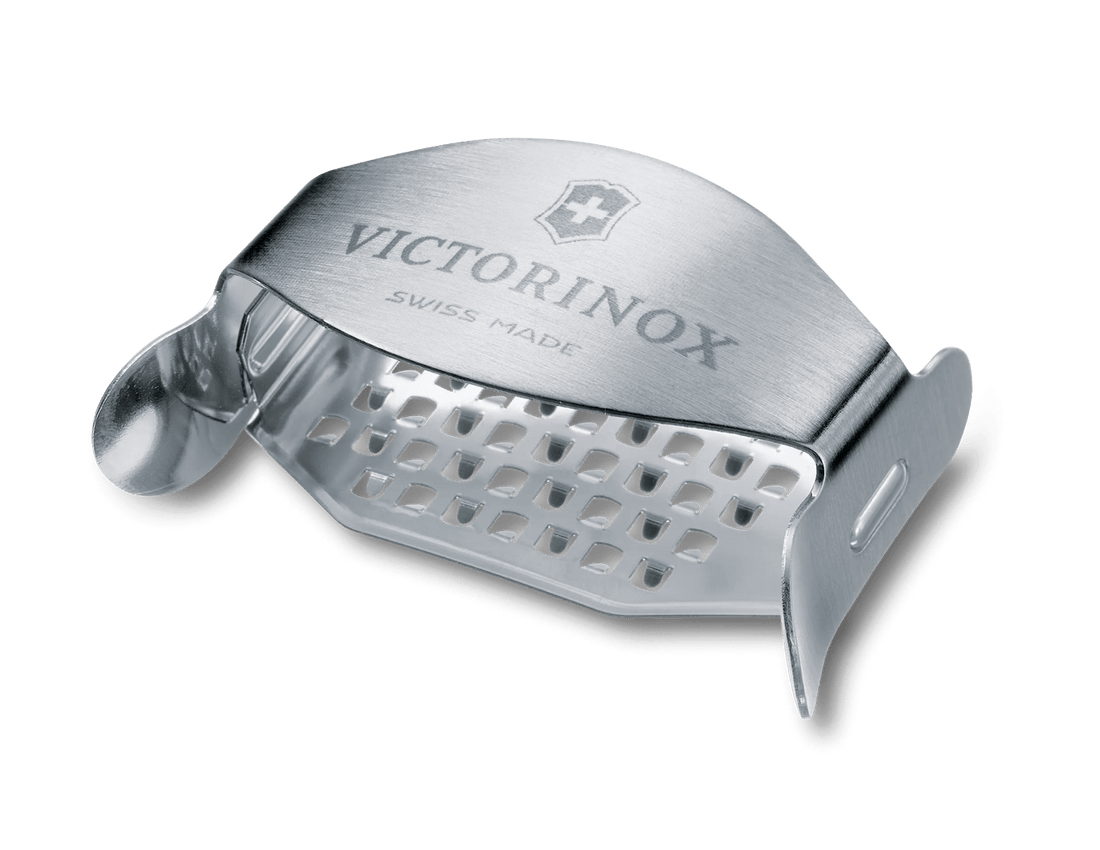 Victorinox cheese grater 7.6076 stainless steel close-up