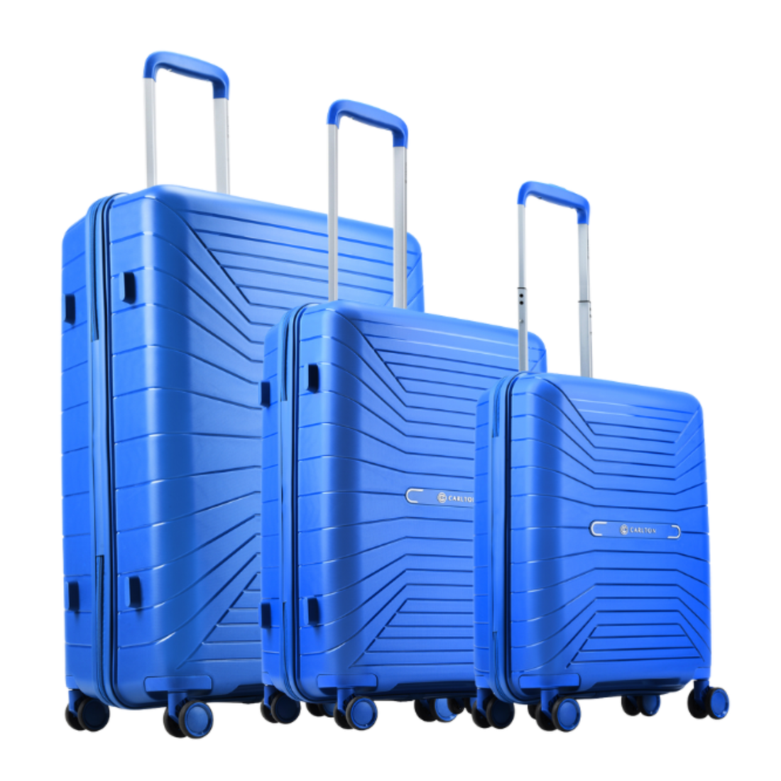 Carlton Carnival Plus 8 Wheel Set Of 3 Blue