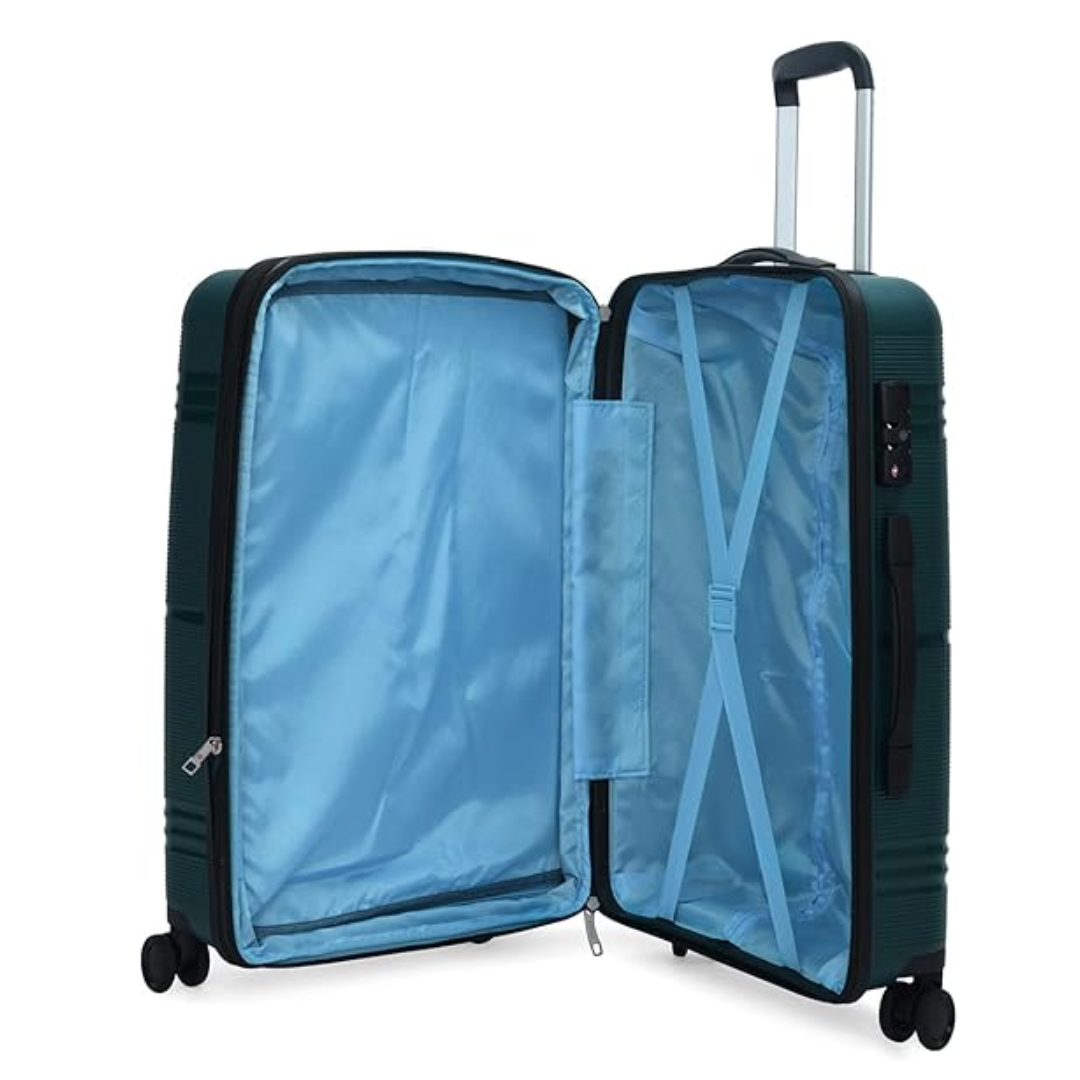 Carlton Focus Plus green suitcase product detail