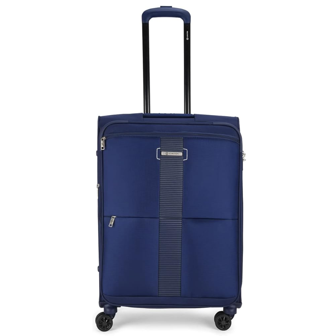 Carlton Newburyplus blue suitcase, front view