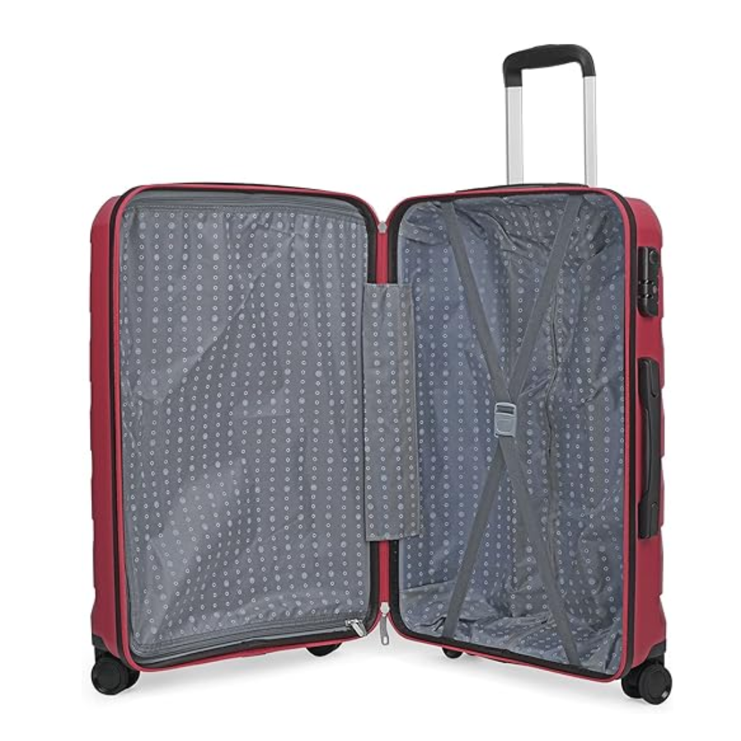 Carlton Porto Plus maroon suitcase product detail