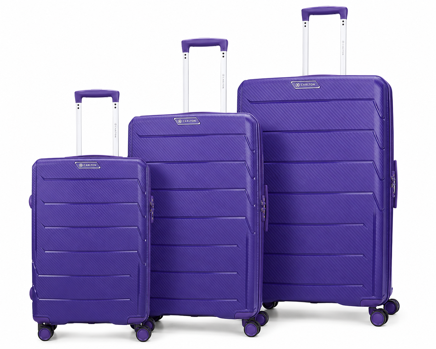 Carlton Chroma Active 8W Strolly Set of 3 Purple