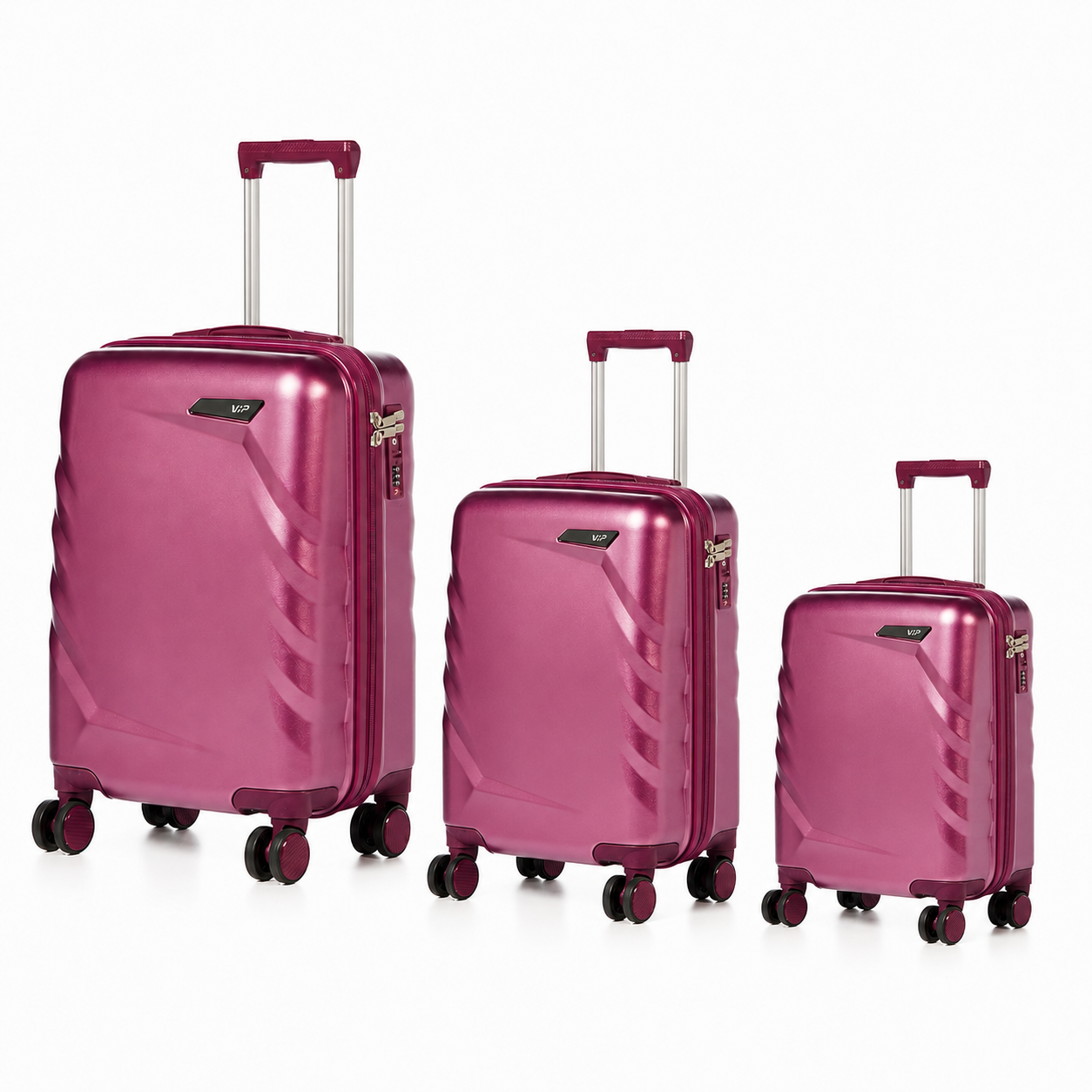 Vip Scott Hl 8W Set of 3 Berry