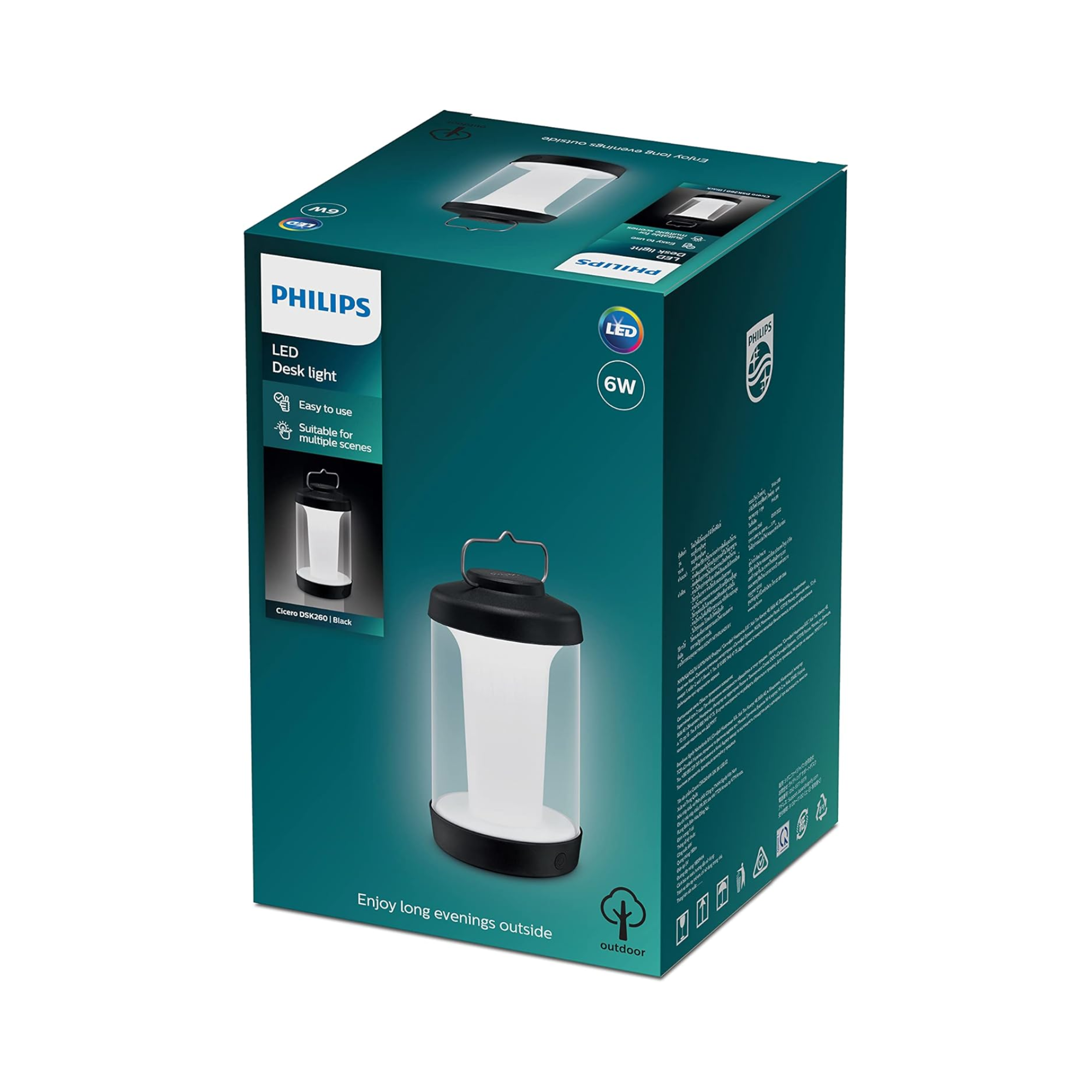 Philips Cicero Outdoor Portable LED Camping Light – 6W | 5000K Bright Daylight | USB Rechargeable | IP54 Weather Resistant | Buy in Kenya | Red Rhino (Copy) (Copy)