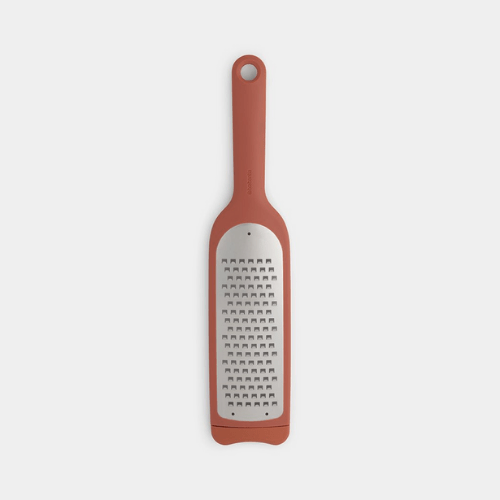 Coarse Grater Plus Cover - Terracotta Pink Tasty+