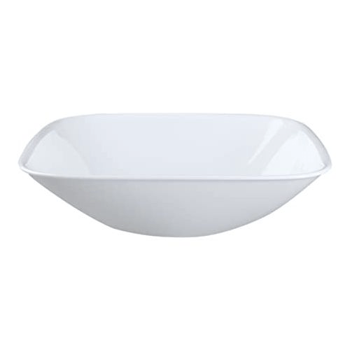 Corelle Pure White Square Serving Bowl - Set Of 6 - 1.4ltr - Red Rhino