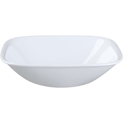 Corelle Pure White Square Bowl - Set Of 6 - 946 Ml - Red Rhino