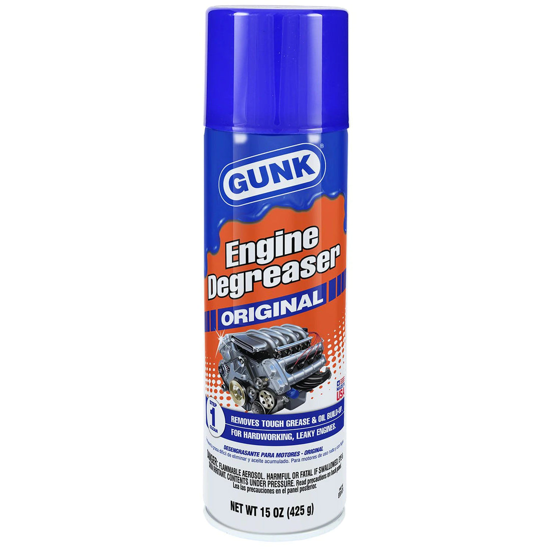 Gunk Engine Degreaser 15oz 425g-T105-EB1 - Red Rhino