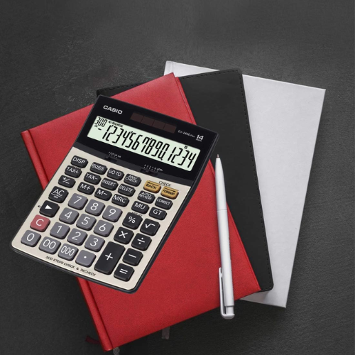 Casio Desktop Calculator DJ-240D Plus - Red Rhino