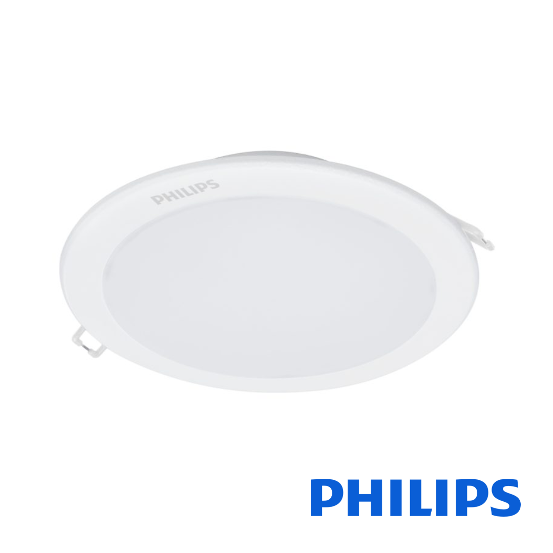 Philips Essential SmartBright LED Downlight 9W LED9/CW 600Lumen D125 Round