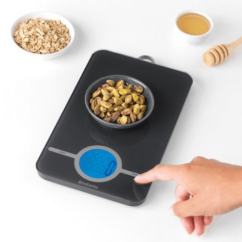 Digital Kitchen Scale - Dark Grey Tasty+ - Red Rhino