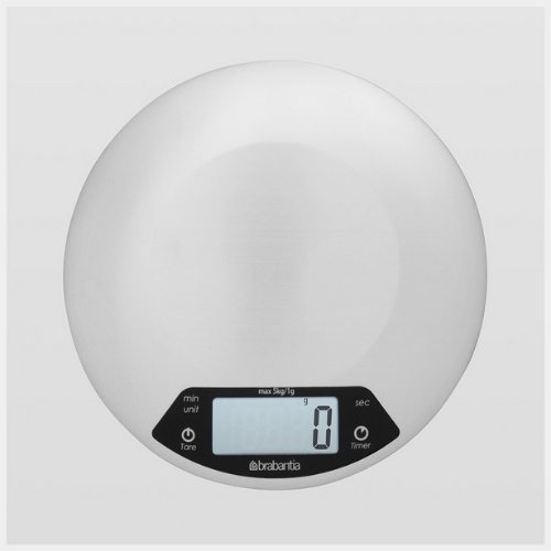 Digital Kitchen Scale Round