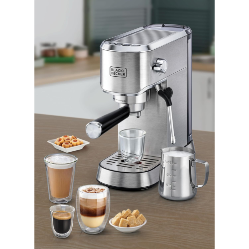 Black+Decker Espresso Machine - ECM150-B5