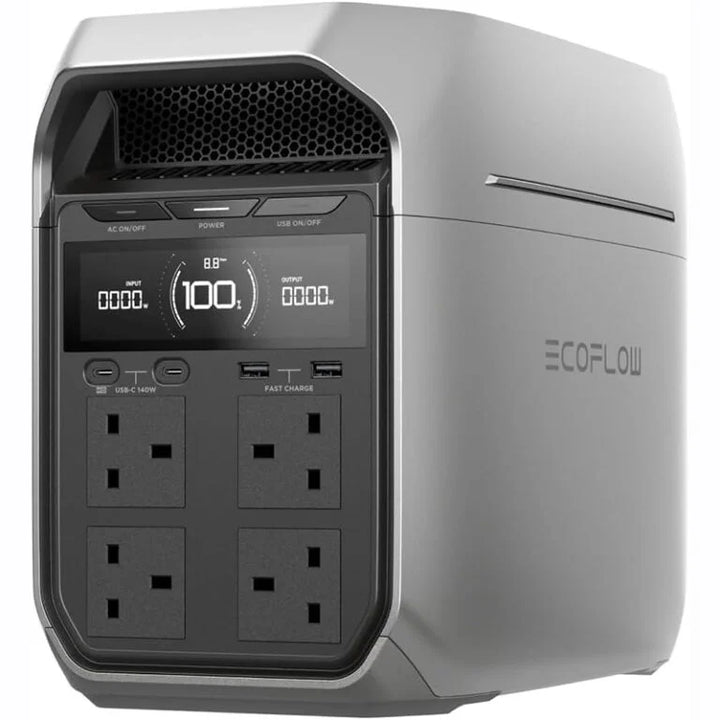 EcoFlow DELTA 3 PLUS – Portable Power Station (1024Wh, 1800W) – EFDELTA3P-UK