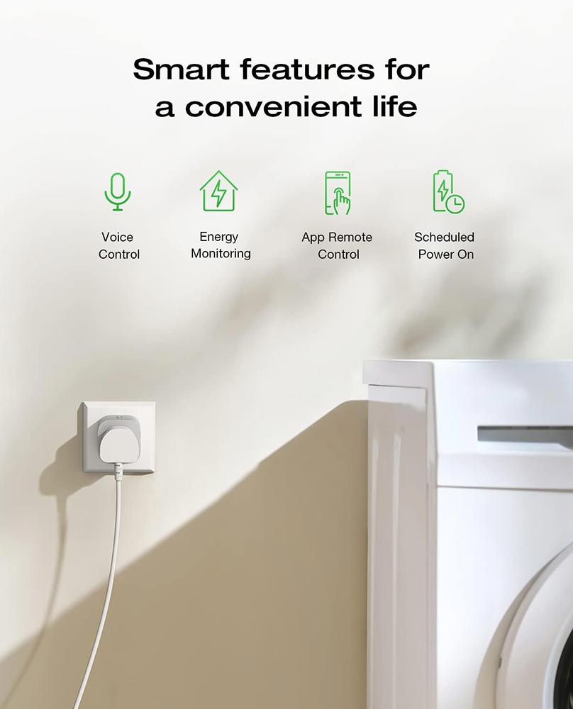 EcoFlow WiFi Smart Plug (UK-PLUG)