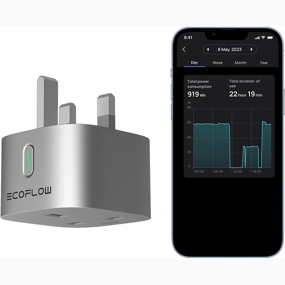 EcoFlow WiFi Smart Plug (UK-PLUG)