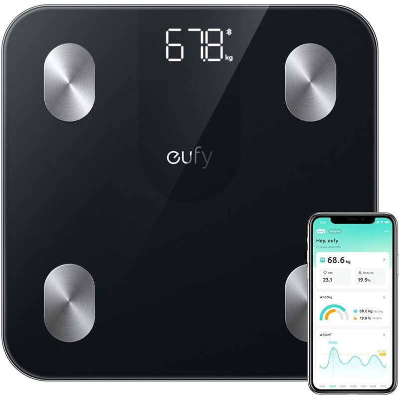 Eufy by Anker Smart Scale A1 - T9120K11 - Black - Red Rhino