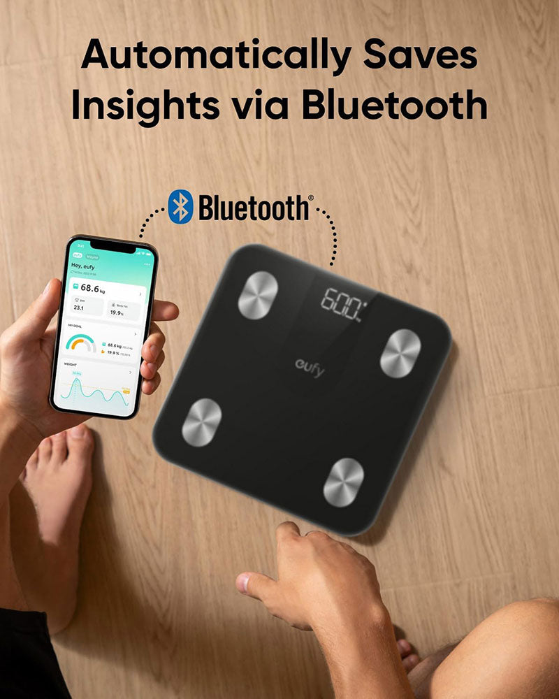 Eufy by Anker Smart Scale A1 - T9120K11 - Black - Red Rhino