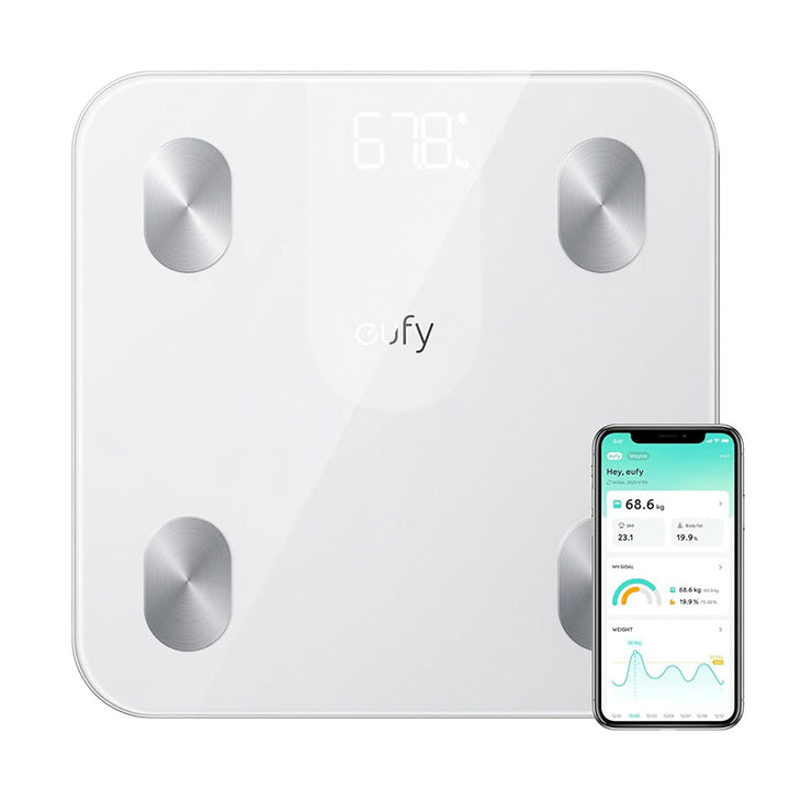 Eufy by Anker Smart Scale A1- T9120K21 - White - Red Rhino