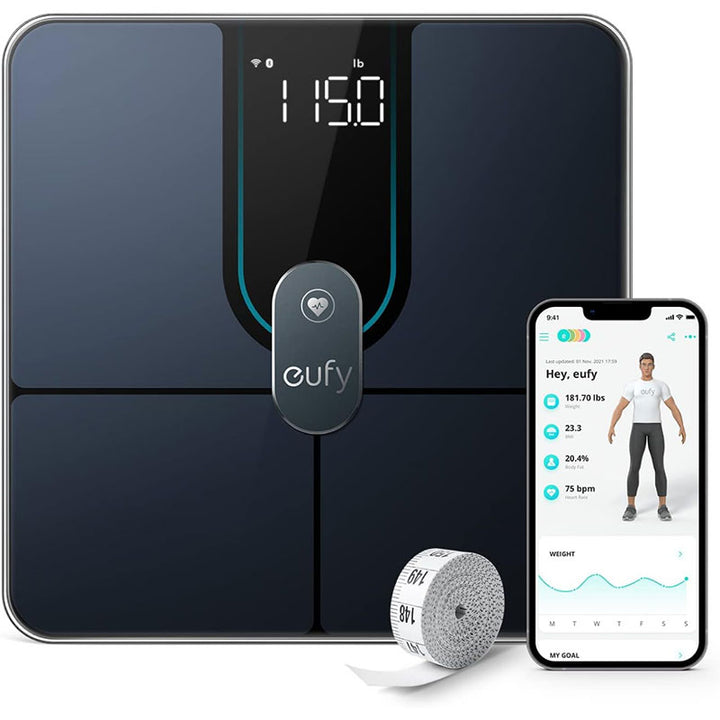 Eufy by Anker Smart Scale P2 Pro -T9149K11 - Black - Red Rhino