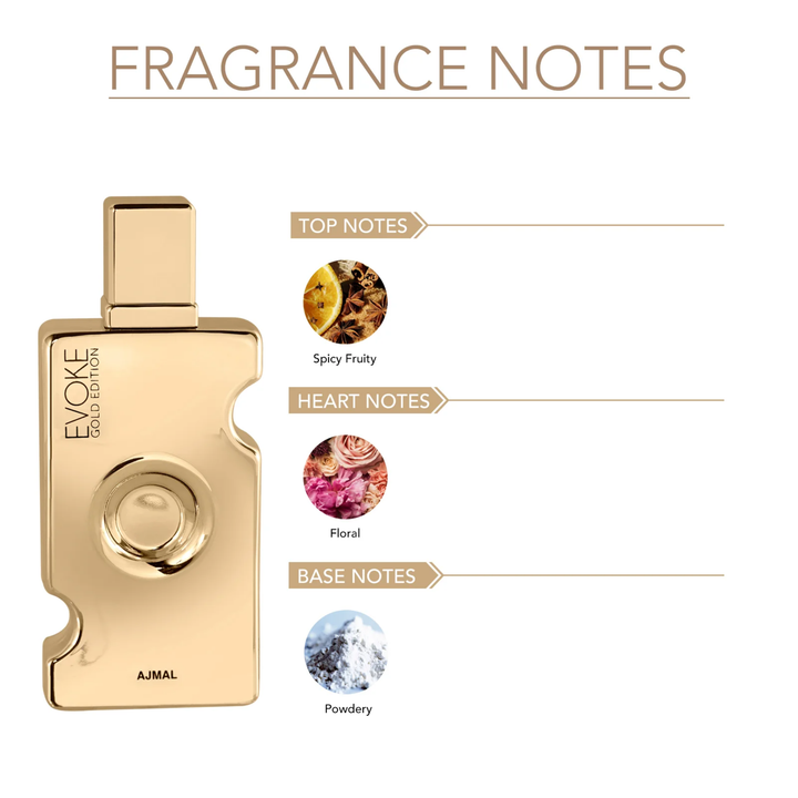 Ajmal Evoke Gold Edition Her Eau de Parfum 75ml