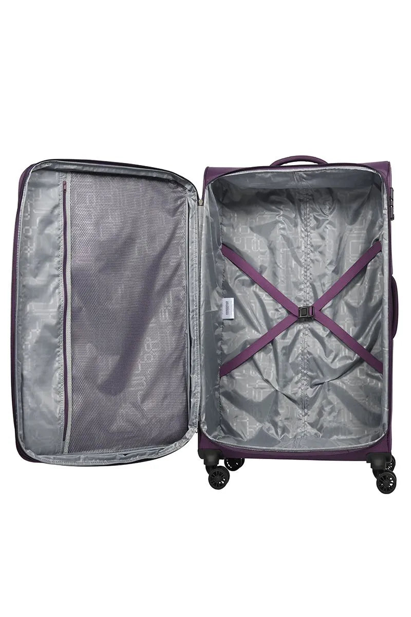 American Tourister Duncan+ Spinner 83 cm — Purple Large Suitcase