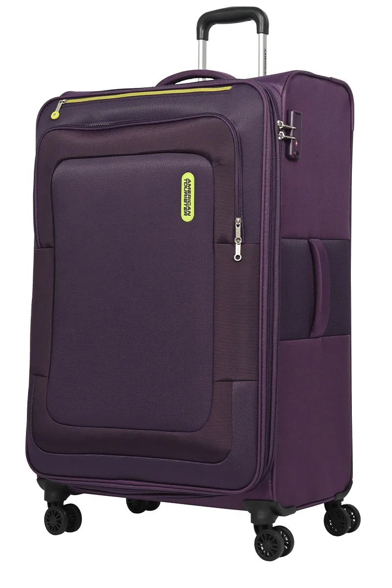American Tourister Duncan+ Spinner 83 cm — Purple Large Suitcase