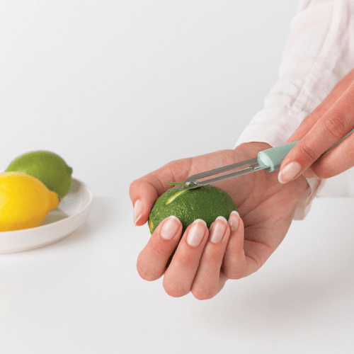 Food Peeler Plus Zester - Jade Green Tasty+ - Red Rhino