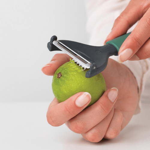 Food Y Peeler Plus Zester - Fir Green Tasty+ - Red Rhino