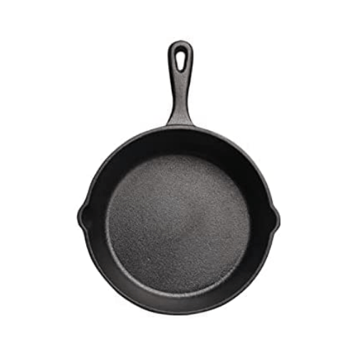 Cast Iron Skillet Frying Pan - Oven Safe Grill Cookware 16CM HM-BA181 - Red Rhino