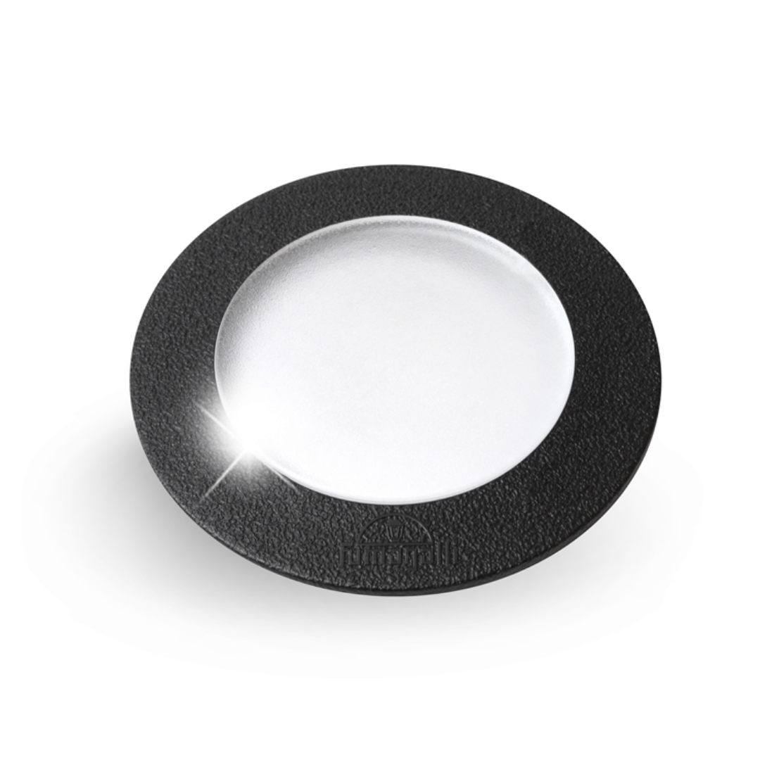 Fumagalli ALDO Black Frosted G9 LED 1.7W 3000K Inground Light